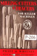 Pratt & Whitney-Whitney-Pratt Whitney Milling Cutters & Tracers for Keller Machines Manual-Information-Reference-01